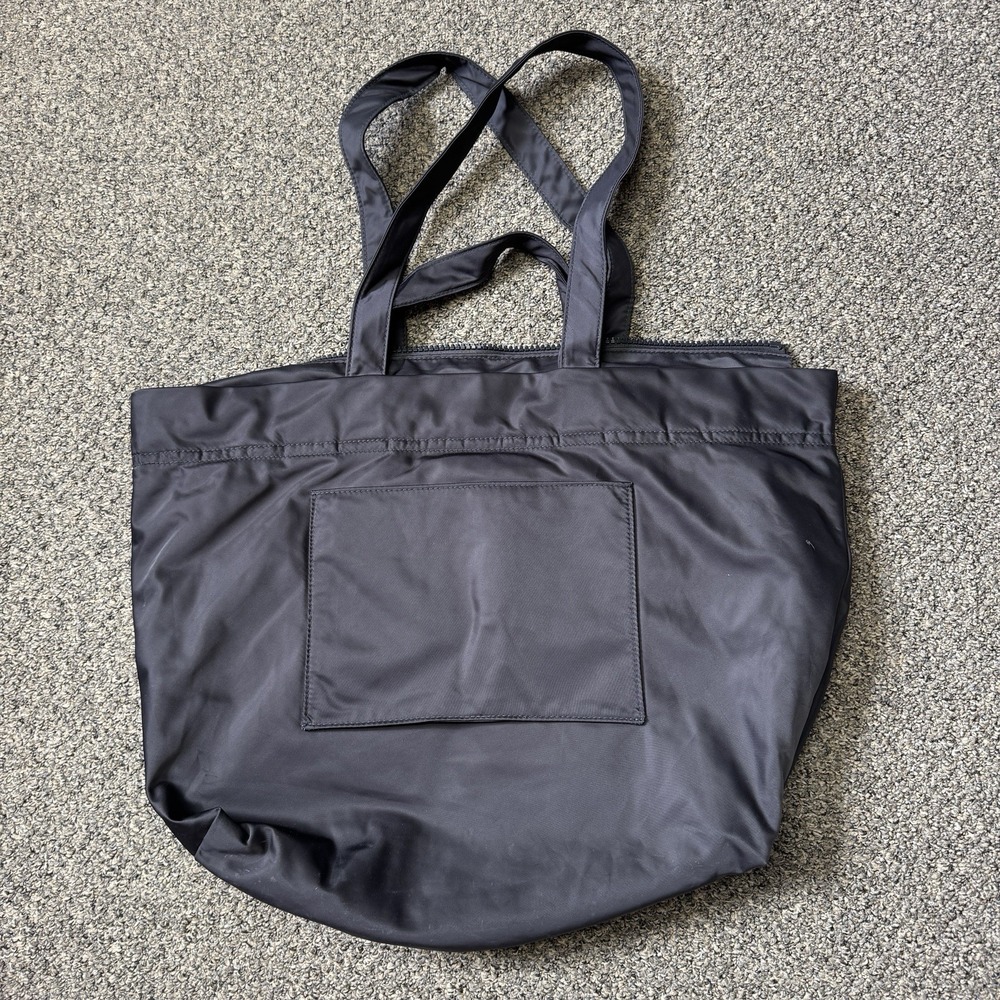 Madewell The MWL Resourced Tote Bag Black Shoulder Weekender Poly - Picture 4 of 9